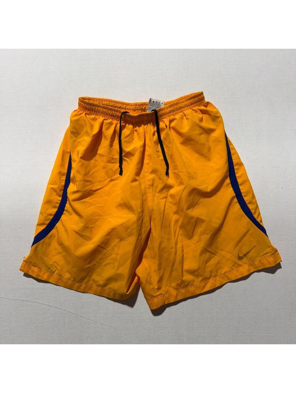 Nike Yellow & Navy Athletic Shorts